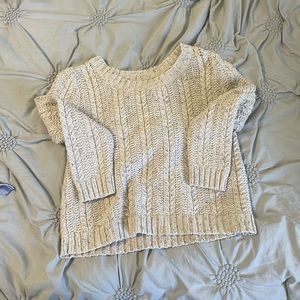 Knit sweater from target size L fits like a M. never worn.